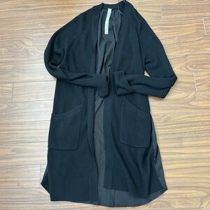 lululemon athletica Black Open-Front Cardigan